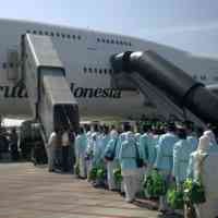 Kedatangan Kloter Pertama Solo Molor 7 Jam