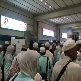 Garuda Masih Kacau, Jamaah Haji Asal Banjarmasin Marah di Cengkareng