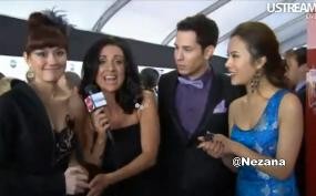 Agnes Monica Berbahasa Indonesia di American Music Awards