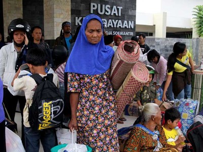 Pengungsi di UGM Dipindah ke Maguwoharjo