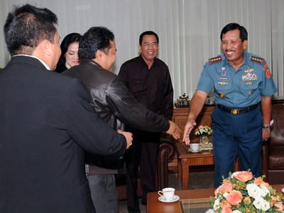 Panglima TNI Terima Audiensi Indonesian Maritime Institute