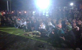 Bromo Batuk, Warga Tengger Doa Bersama untuk Keselamatan