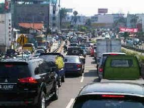 Ciputat ke Lebakbulus Macet Parah