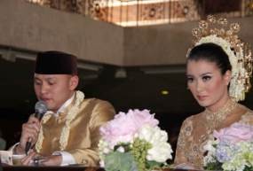 Ananda Mikola Nikahi Marcella dengan Mas Kawin 27 Gram Emas