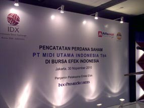 Saham Perdana Alfamidi Langsung Menguat 20%