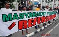 Menkum HAM: Referendum Tak Dikenal dalam UU