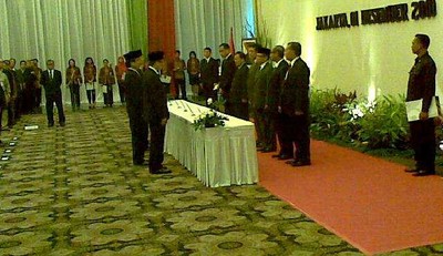 BP Migas Lantik 60 Pejabat Baru