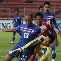 Thailand Ditahan Laos 2-2