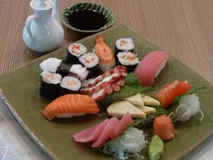 Ocean Trout Salmon Sashimi, Wouw... Oishii Desu!