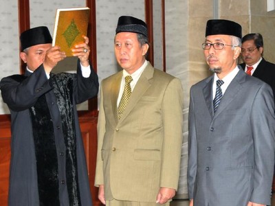 Fadel Muhammad Lantik Pejabat Eselon I dan II 