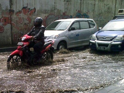 Genangan Air di Jakarta Barat