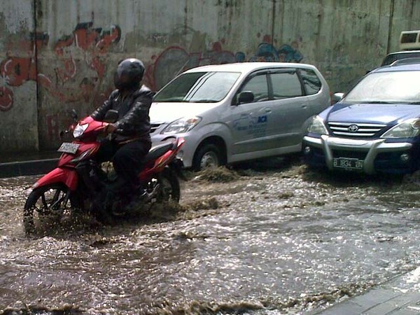 Genangan Air di Jakarta Barat