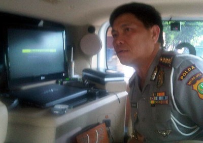 Dirlantas Polda Metro Berkantor di Jalanan