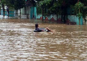 Ratusan Rumah di Pasuruan Terendam Banjir