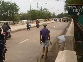 Jl RE Martadinata Sudah Dibuka 1 Jalur