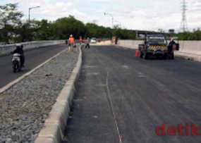 Jl RE Martadinata Dibersihkan & Diberi Marka