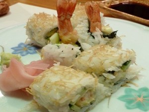 Resep Sushi: Ebi Tempura Roll