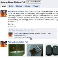 Akun Facebook Anggota DPR Dibajak