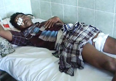 Korban Luka Eksekusi Rumah di Pamekasan