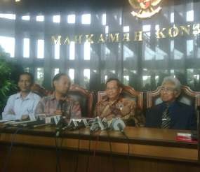 Tim Investigasi MK Rekomendasikan Tindak Lanjuti Dugaan Suap ke KPK