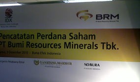 Anak Usaha BUMI Cari Utang US$ 221 Juta