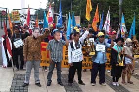 Istana dan Bunderan HI Jadi Tempat Favorit Demonstrasi