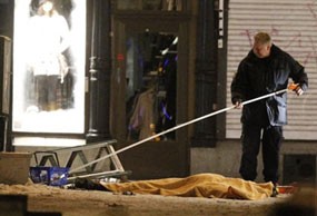 Bom Meledak di Stockholm, Satu Orang Tewas