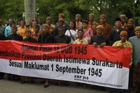  Masyarakat Surakarta Tuntut Dikembalikannya Daerah Istimewa Surakarta