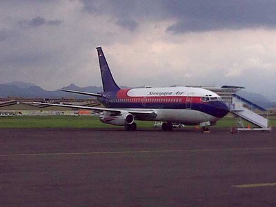 Sriwijaya Air Alami Kerusakan Roda Gigi