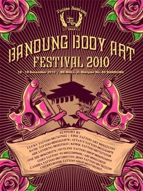 Hari ini Bandung Body Art Digelar di Be-Mall