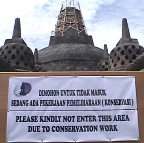 112 Relief & Stupa Masih Bocor, Borobudur Tetap Dibuka Kembali