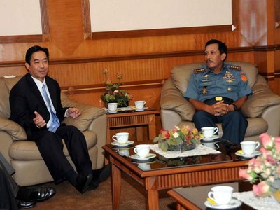 Panglima TNI Terima Dirut Bank Mandiri