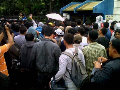 Antre Tiket di GBK