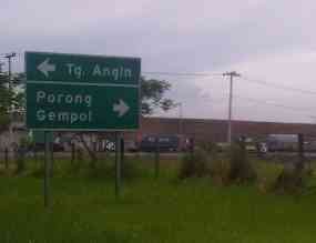 Jalan Raya Porong Macet Parah