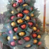 Natal dengan Pohon Cokelat Malakoff 