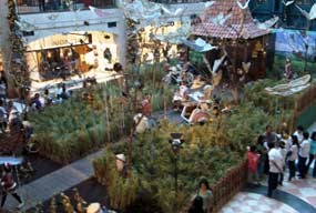 Liburan Natal, Mal-mal di Jakarta Dipenuhi Pengunjung