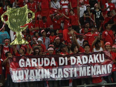Fans Garuda di Kandang Harimau Malaya