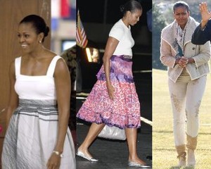 Inspirasi Gaya Liburan Ala Michelle Obama