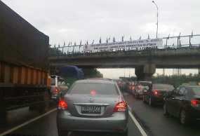 Tol Jagorawi Arah Jakarta Macet Sejak KM 14
