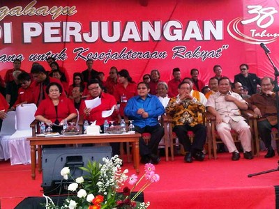 Peringatan HUT ke-38 PDIP