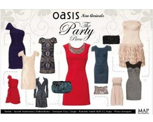 Glamour dengan Koleksi The Party Piece dari Oasis