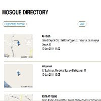 Mosque Directory, Cara Baru Lebih Dekat dengan Mesjid 