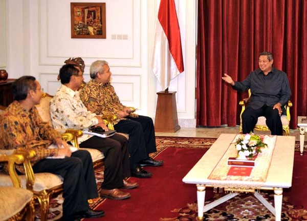 SBY Terima Rektor ITB