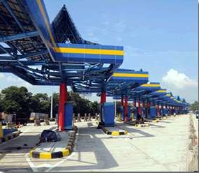 GT Cimanggis, Gerbang Tol Miring Pertama di Indonesia