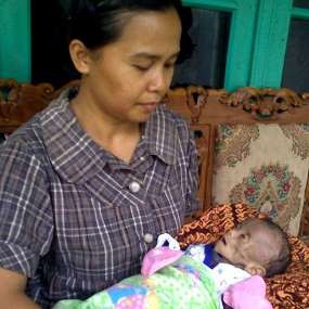 Donatur Bantu Pengobatan Bayi 3 Bulan yang Kurus Kering
