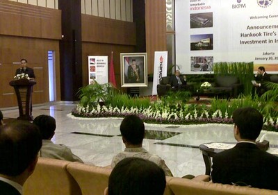 Hankook Bangun Pabrik Ban di Bekasi