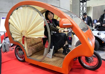 Motor Listrik Mirip Becak