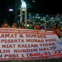 Jangan Berhenti Berjuang Merevolusi PSSI