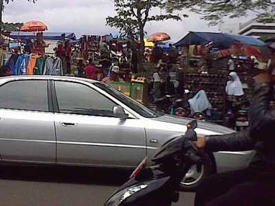 PKL Ramai di Gasibu