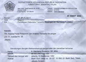 Ditjen Pajak Tak Tahu Soal Surat ke PPATK Terkait Bambang Soesatyo